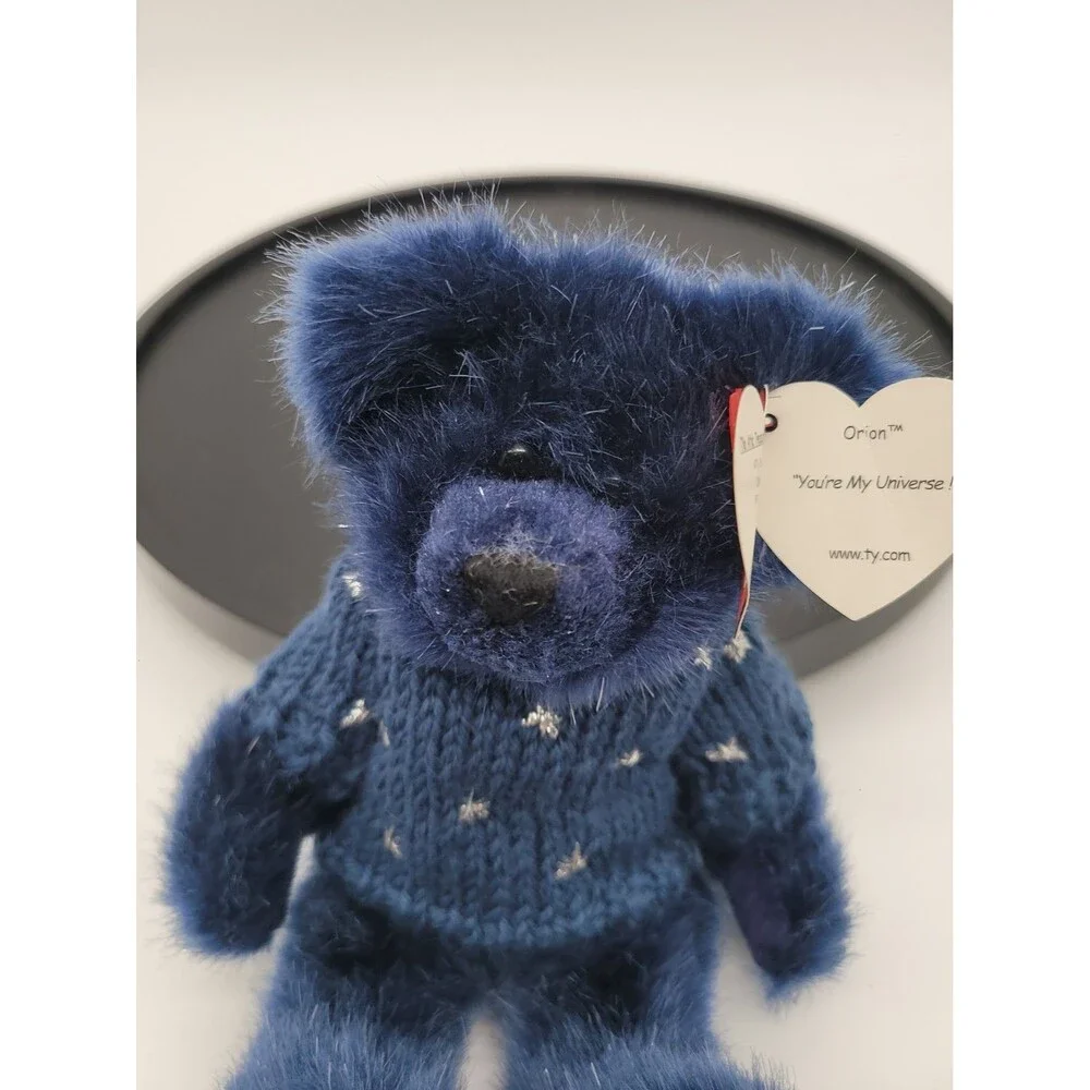 Vintage Ty 1993 Orion the Bear Attic Treasures Teddy Bear Jointed Plush Stuffed